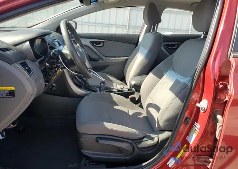 2016 Hyundai Elantra Se из США, поврежденный, VIN 5NPDH4AE2GH720201